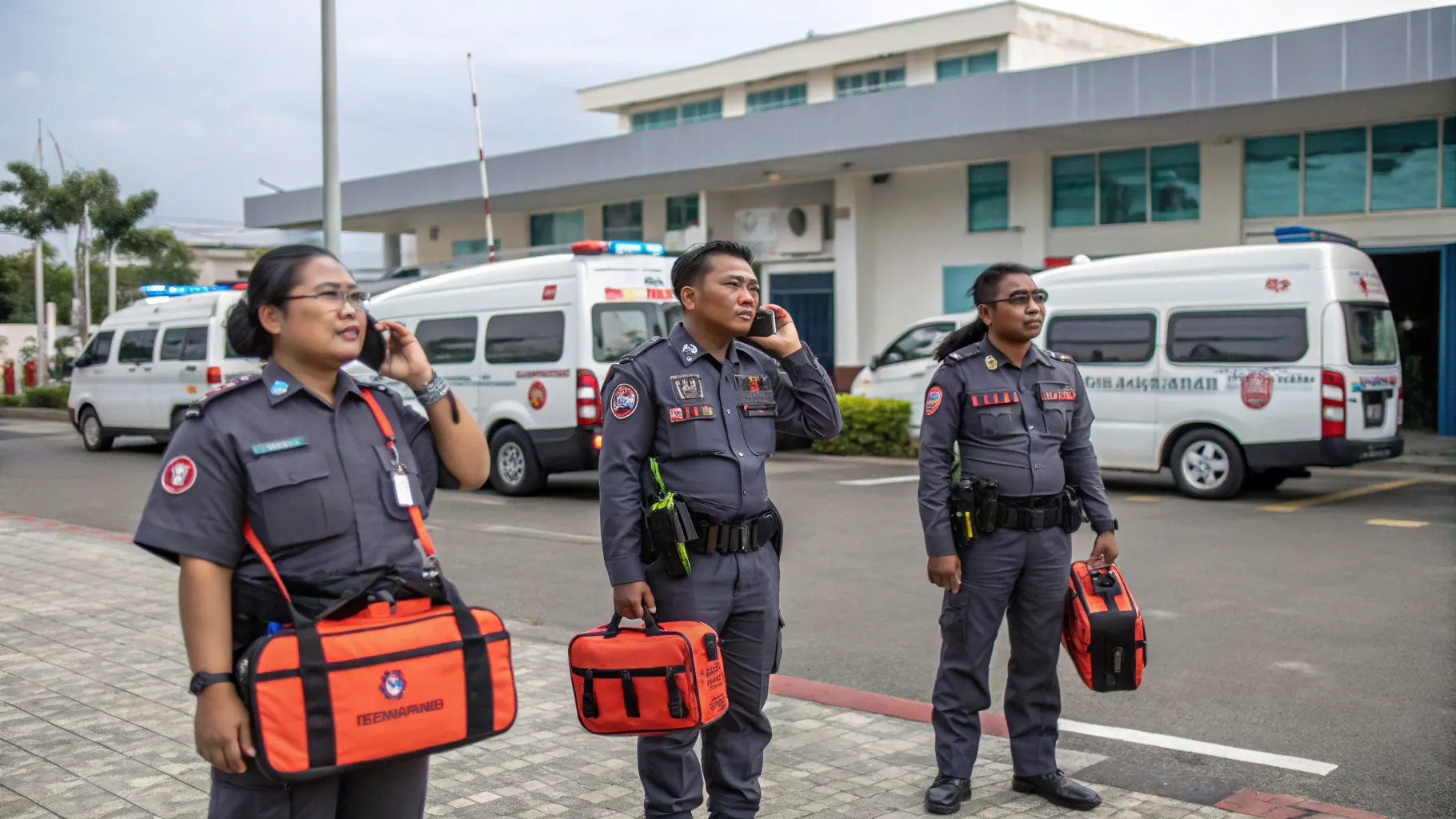 Our team includes certified emergency medical | Lombok Security