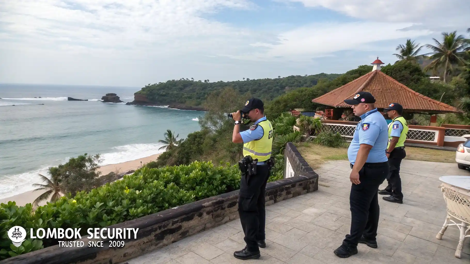 Professional and Modern Security Team in Action | Lombok Security
